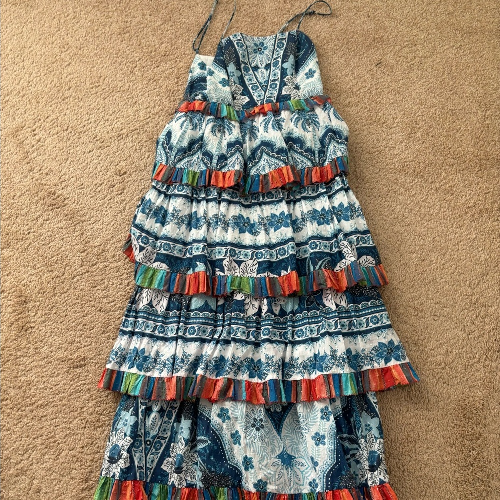 Farm Rio Printed mid Length Dress.